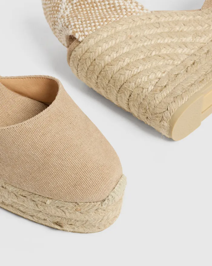Castaer Carol8ed002 Sand Women Wedges