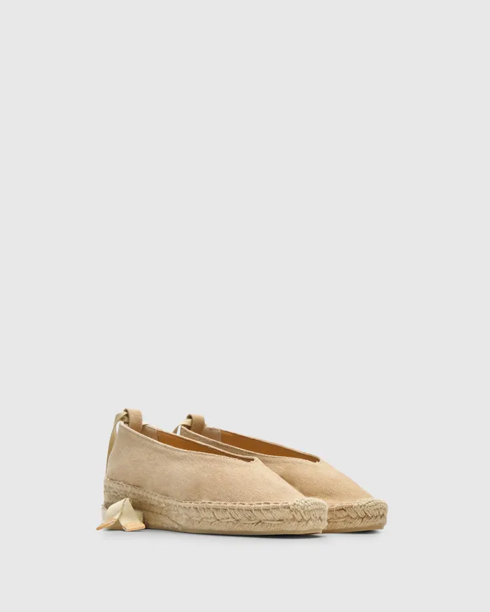 Castaer Gea2002 Sand Women Wedges