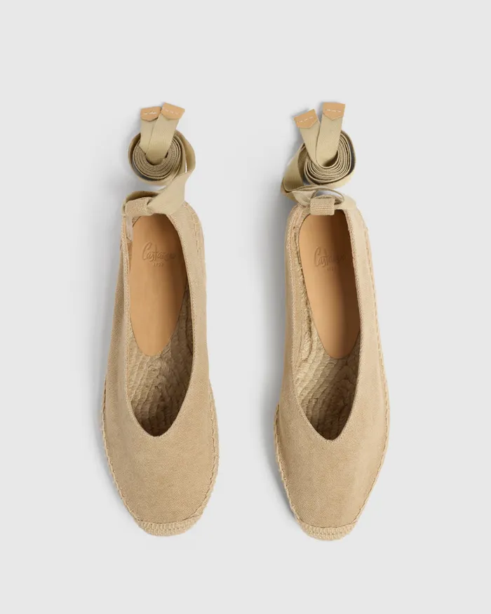 Castaer Gea2002 Sand Women Wedges