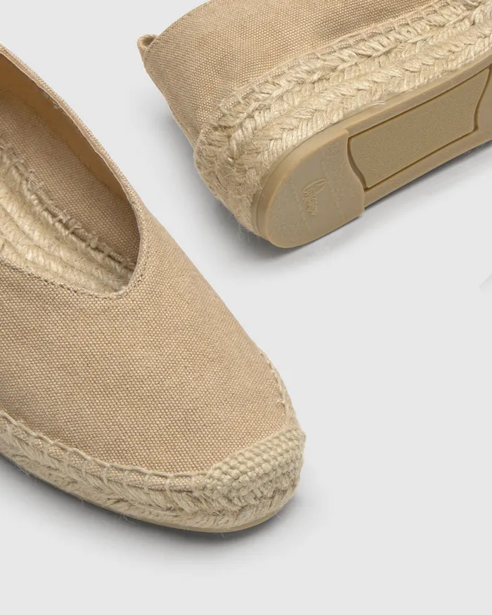 Castaer Gea2002 Sand Women Wedges
