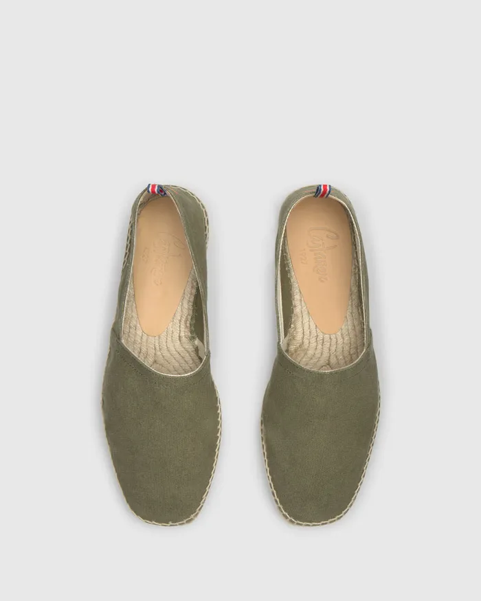 Castaer Pablo002 Olive Men Flat Shoes