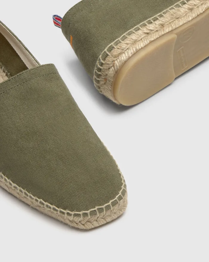 Castaer Pablo002 Olive Men Flat Shoes