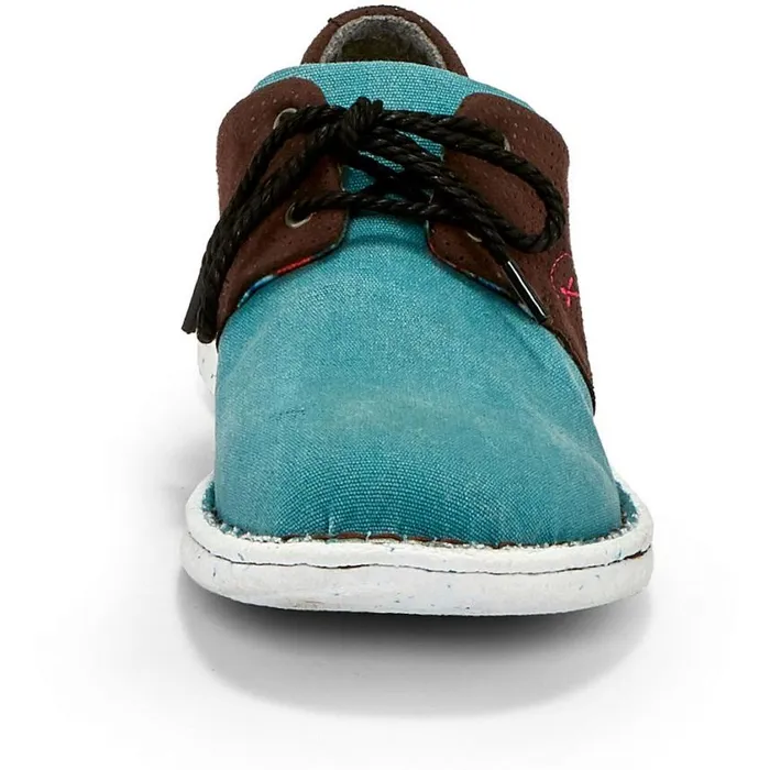 Casuals Women Justin Boots CacTie Turquoise