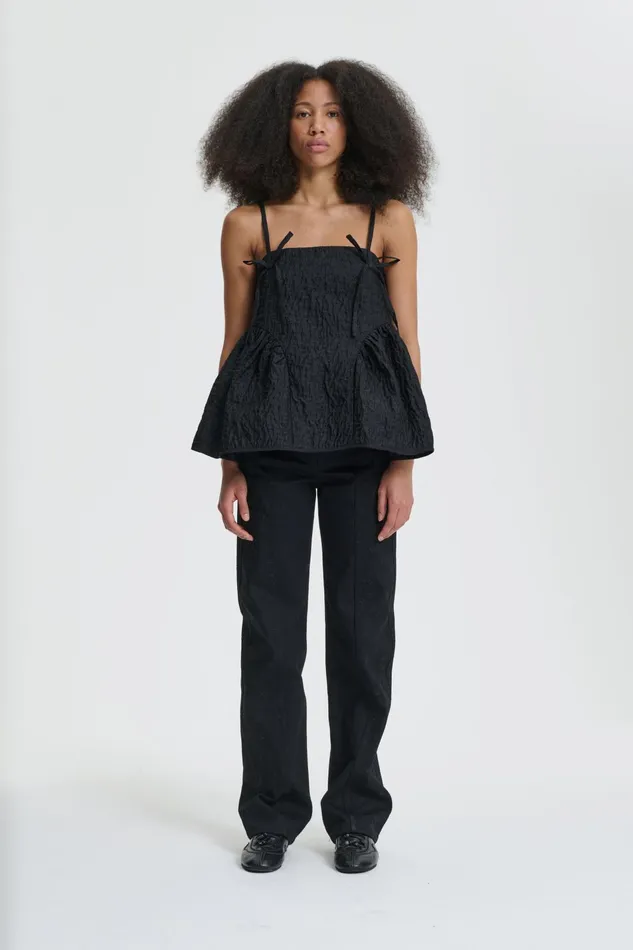 Cecilie Bahnsen Blouses Women AKIRA TOP Black