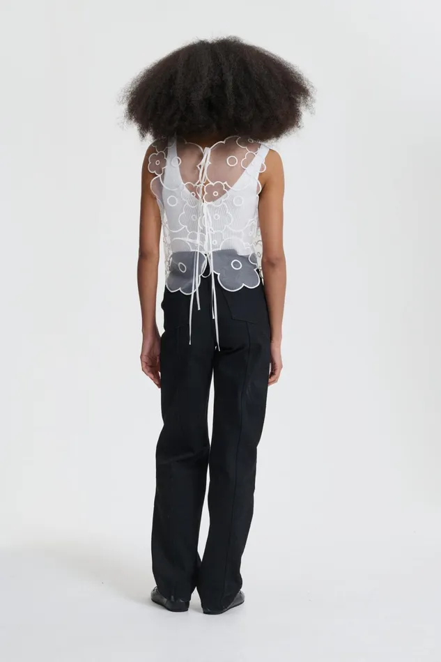 Cecilie Bahnsen Blouses Women ALFIE TOP Black