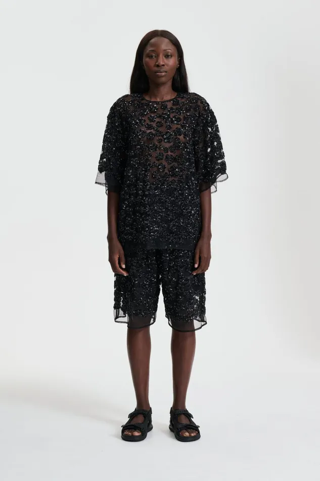 Cecilie Bahnsen Blouses Women ASRA TOP Black