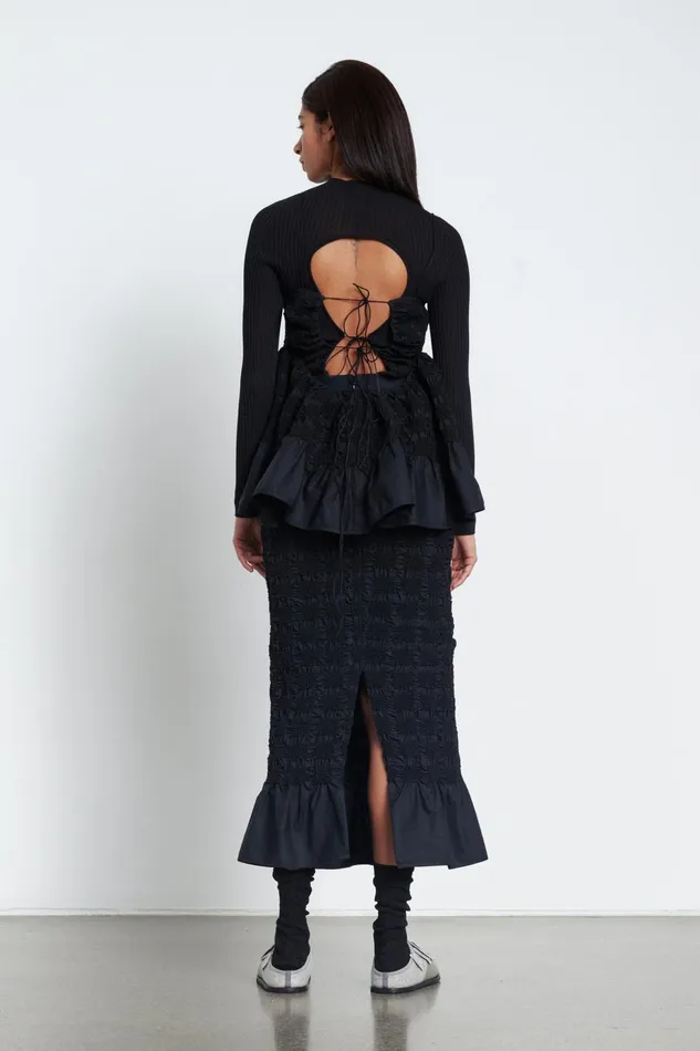 Cecilie Bahnsen Blouses Women USIAH TOP Black