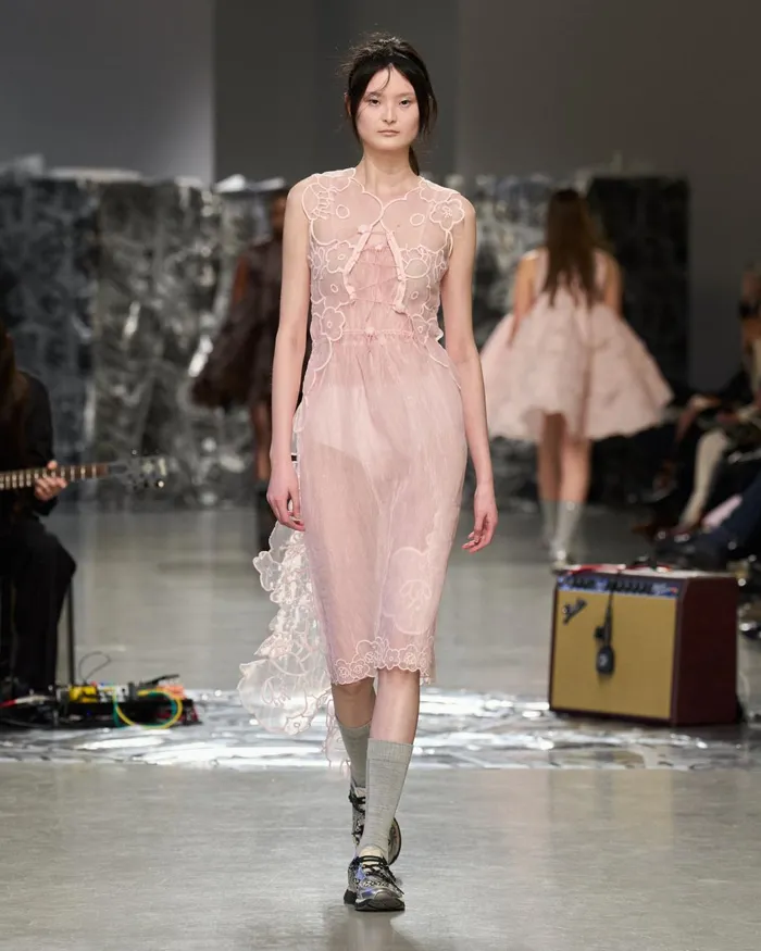 Cecilie Bahnsen Dresses Women BARR DRESS Soft Pink