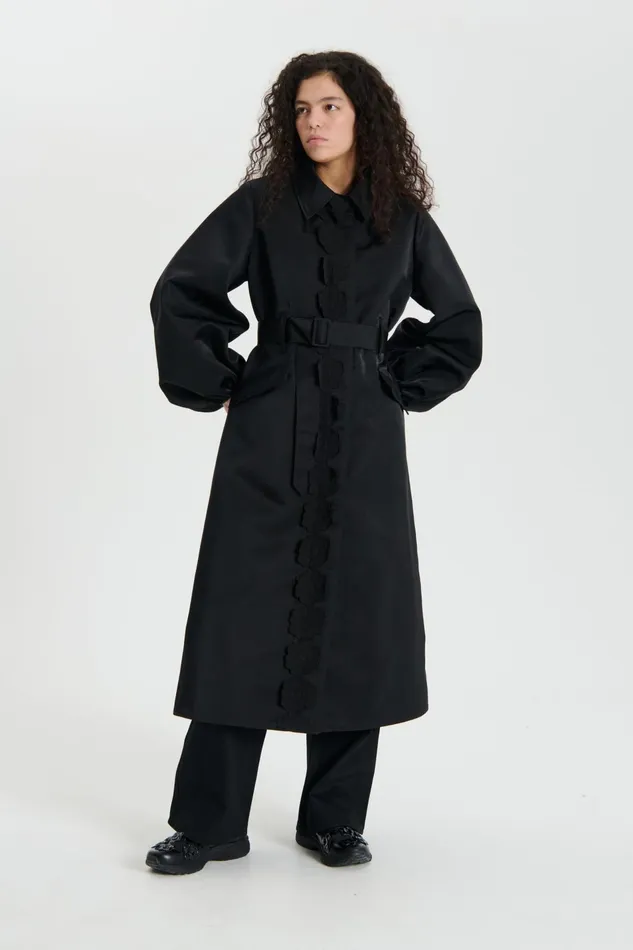 Cecilie Bahnsen Jackets Women ORAH COAT Black