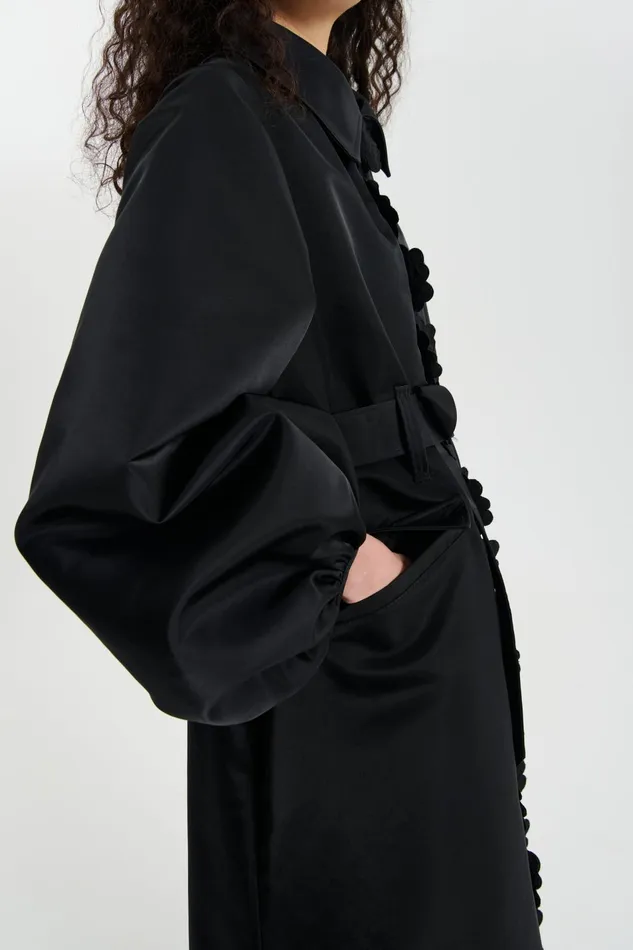 Cecilie Bahnsen Jackets Women ORAH COAT Black
