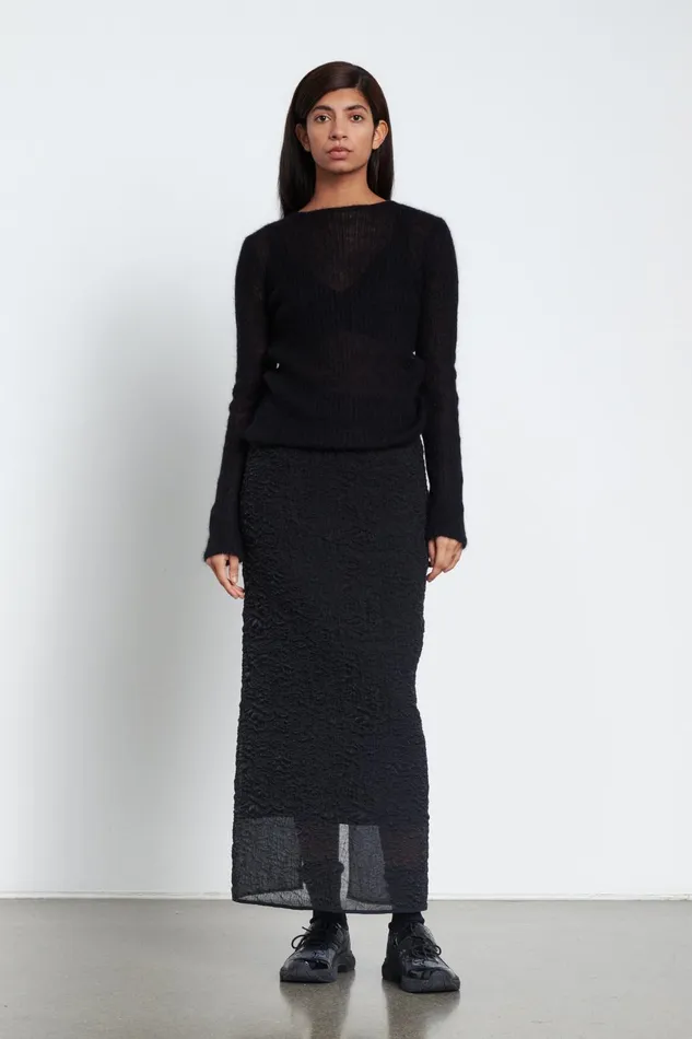 Cecilie Bahnsen Knits Women USSI PULLOVER Black