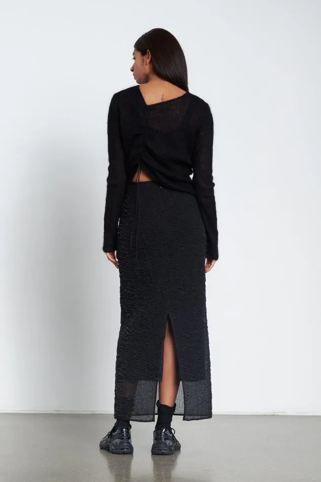Cecilie Bahnsen Knits Women USSI PULLOVER Black