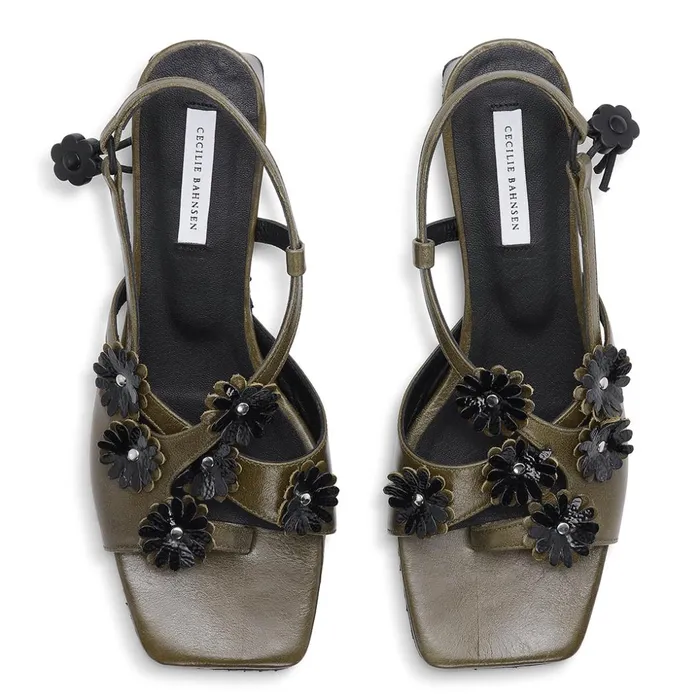 Cecilie Bahnsen Shoes Women ARNA SHOES Olive Green