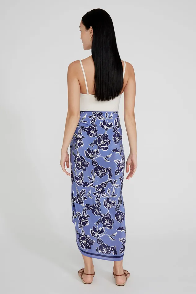 Chan Luu Bottoms Floral Sarong Jacaranda 8211 Women