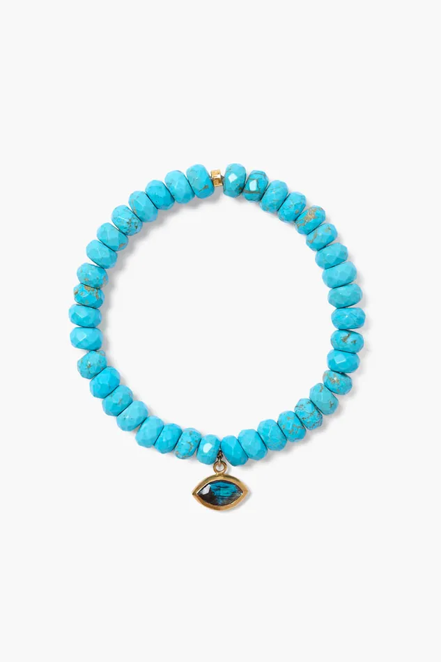 Chan Luu Bracelets Evil Eye Charm Bracelet Turquoise 8211 Women