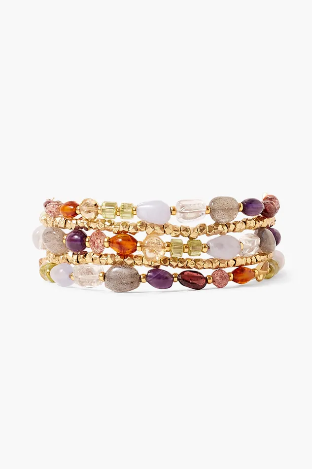 Chan Luu Bracelets Jubilee Naked Wrap Bracelet Multi Mix 8211 Women