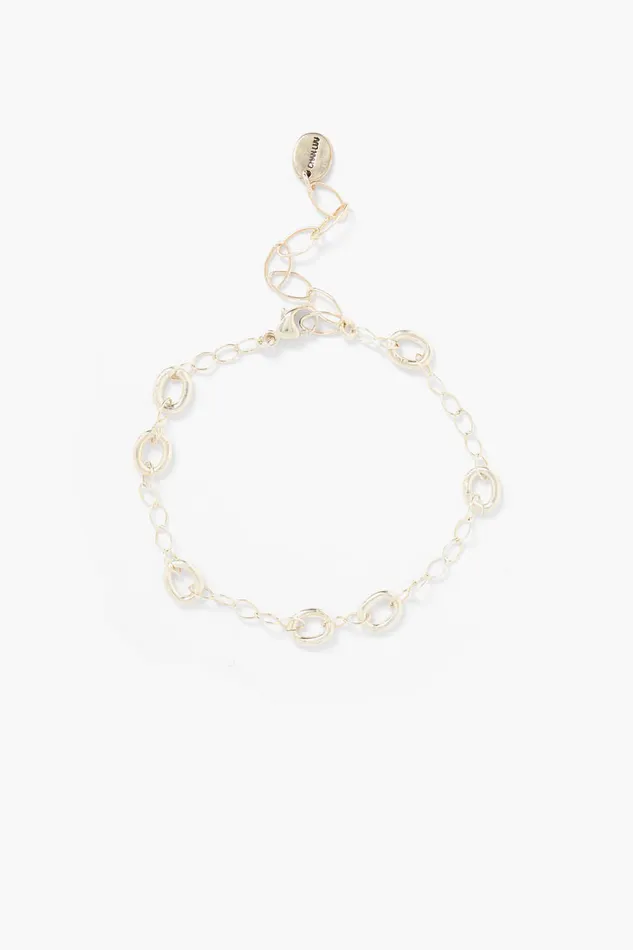 Chan Luu Bracelets Leni Chain Link Bracelet Silver 8211 Women