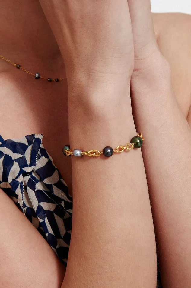 Chan Luu Bracelets Nautica Chain Bracelet Peacock Mix 8211 Women