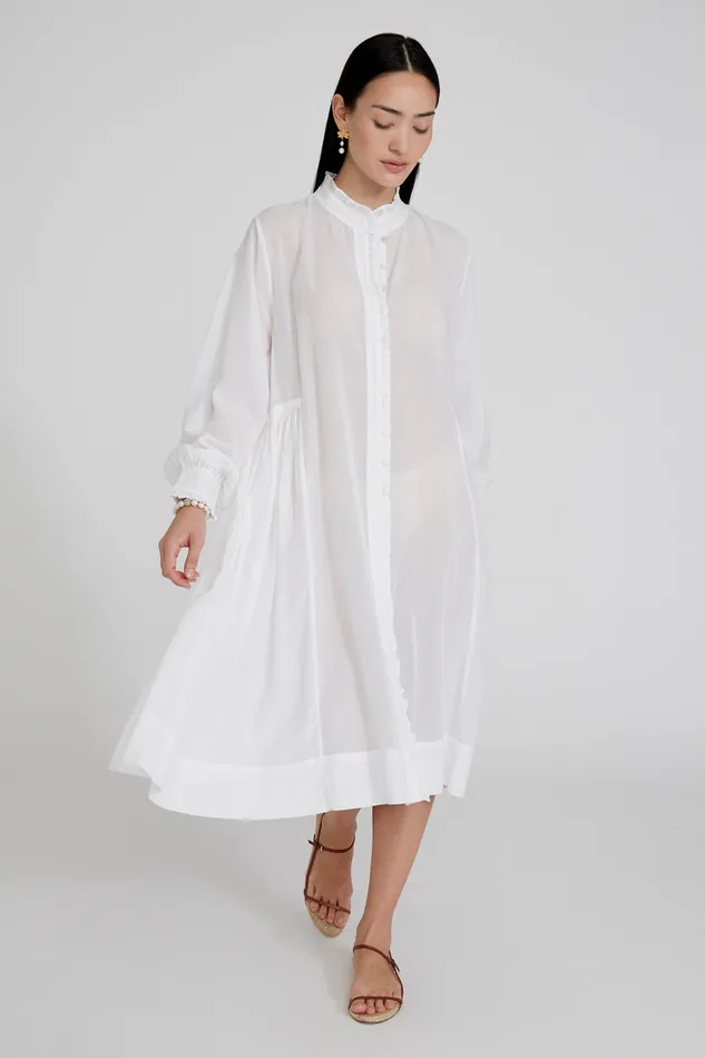 Chan Luu Dresses Lorelei Dress White 8211 Women
