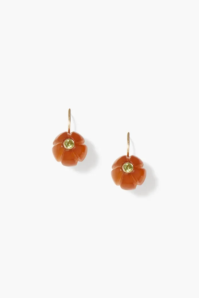 Chan Luu Earrings 14k Pumpkin Earrings Maxi Brown Horn 8211 Women