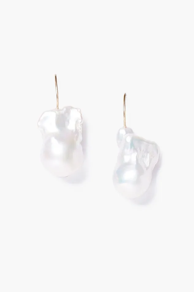 Chan Luu Earrings 14k White Le Baroque Earrings 8211 Women