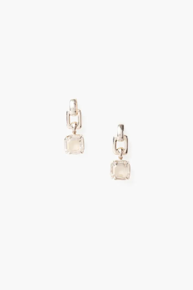 Chan Luu Earrings Ellis Earrings Crystal Silver 8211 Women