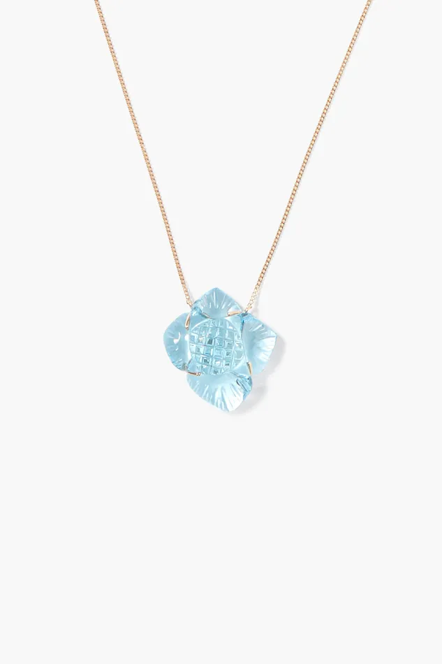 Chan Luu Necklaces 14k Gardenia Necklace Blue Topaz 8211 Women