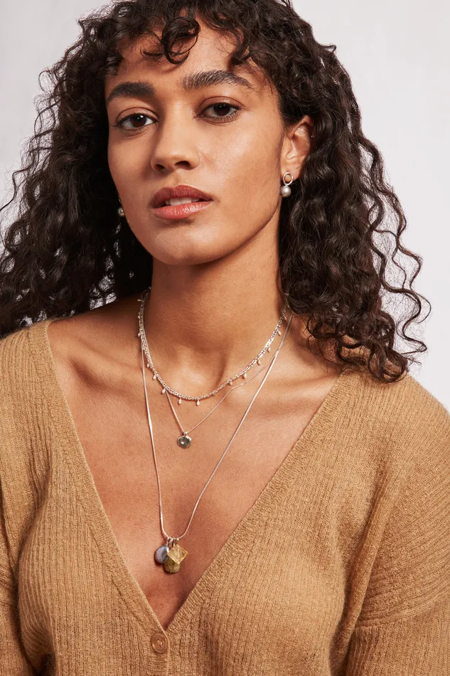 Chan Luu Necklaces Celeste Necklace Silver 8211 Women