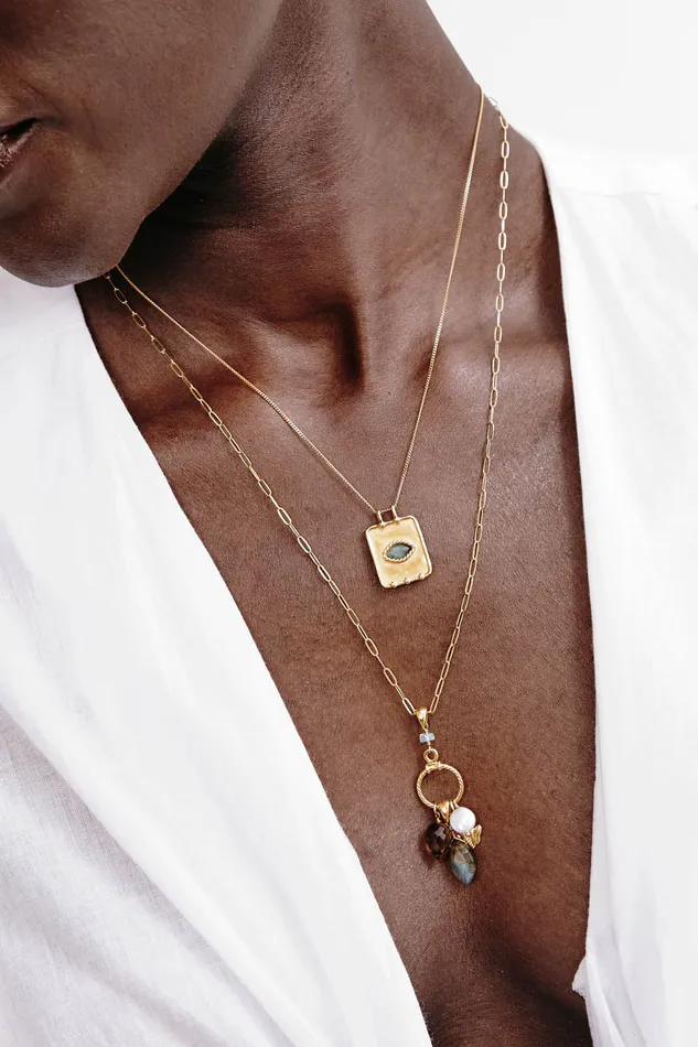 Chan Luu Necklaces Coqui Charm Necklace Lab Mix 8211 Women