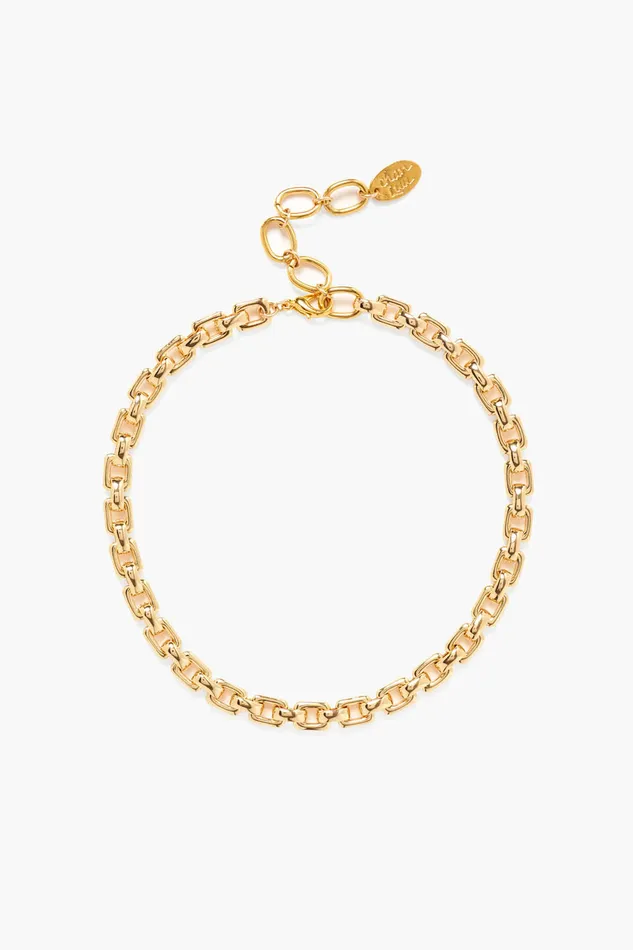 Chan Luu Necklaces Ellis Chain Link Necklace Gold 8211 Women