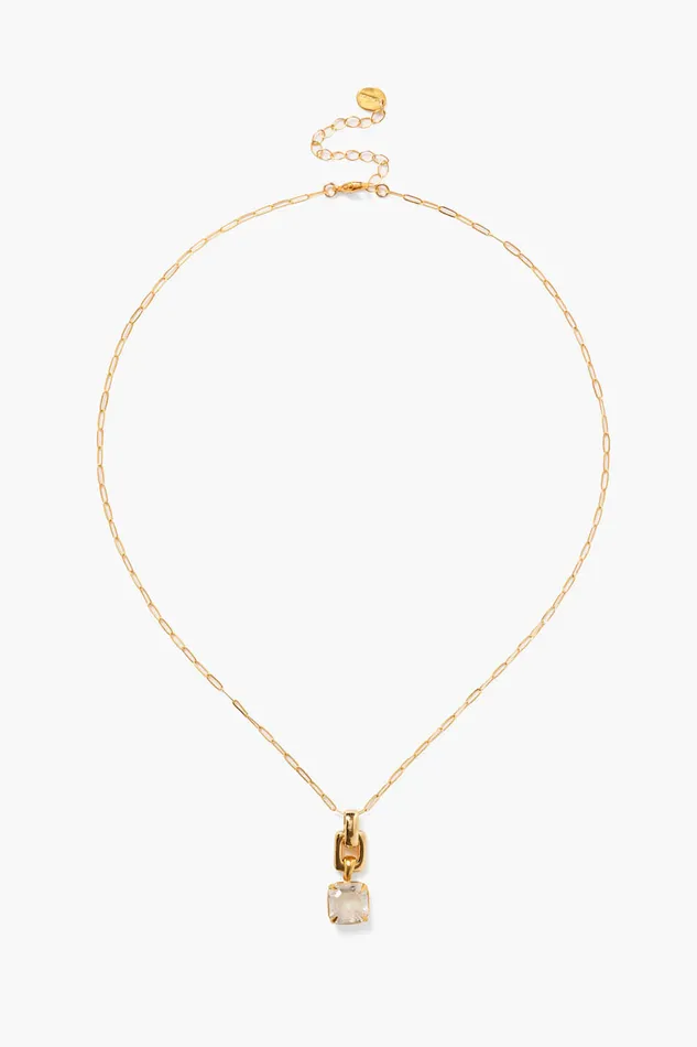 Chan Luu Necklaces Ellis Necklace Crystal Gold 8211 Women