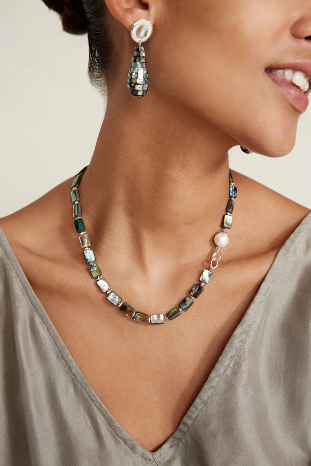 Chan Luu Necklaces Luz Necklace Abalone 8211 Women