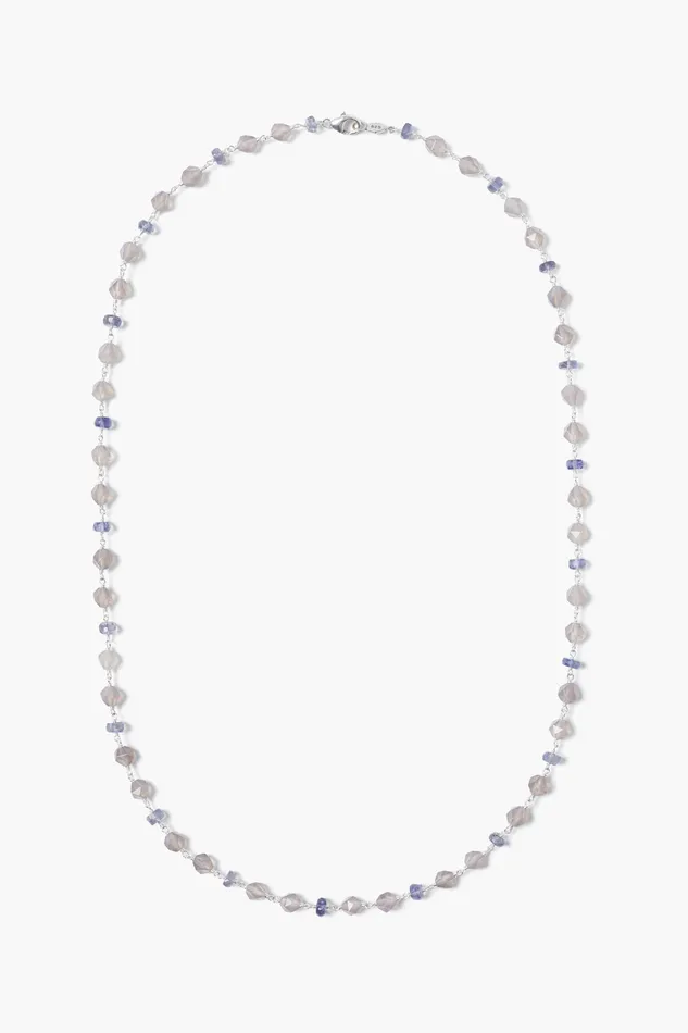 Chan Luu Necklaces Mona Necklace Grey Onyx Mix 8211 Women