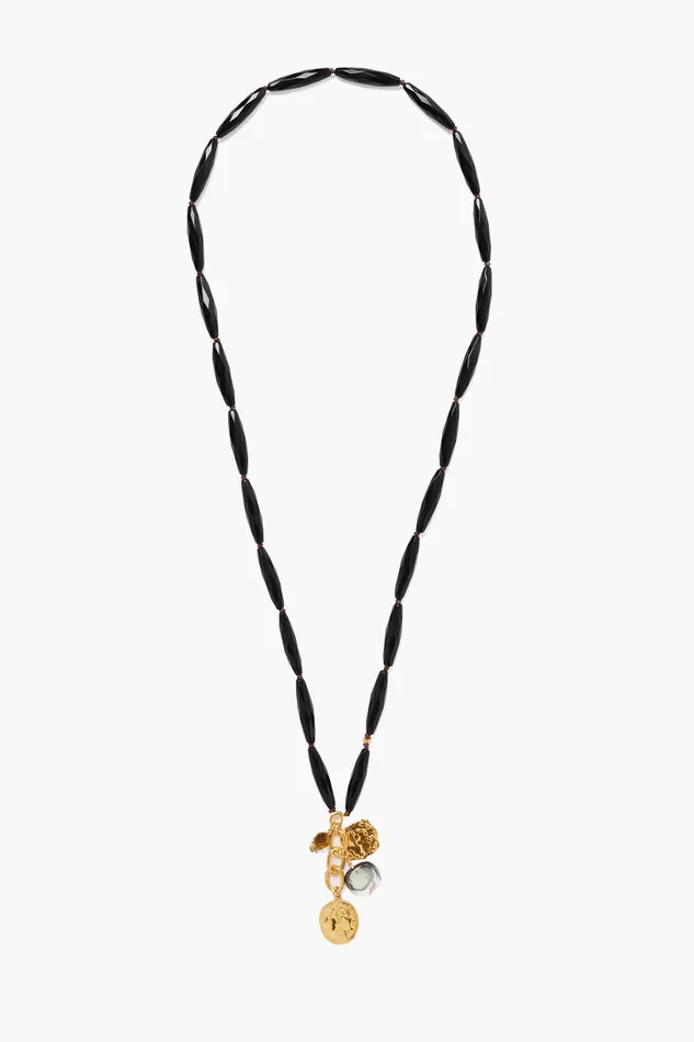 Chan Luu Necklaces Salome Necklace Onyx 8211 Women