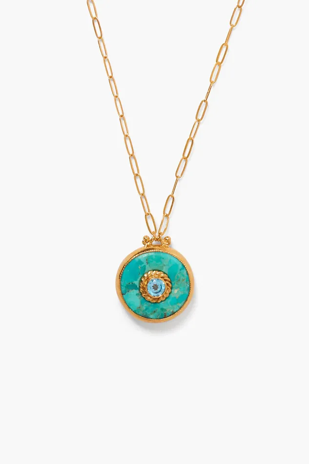 Chan Luu Necklaces Victoria Necklace Turquoise 8211 Women