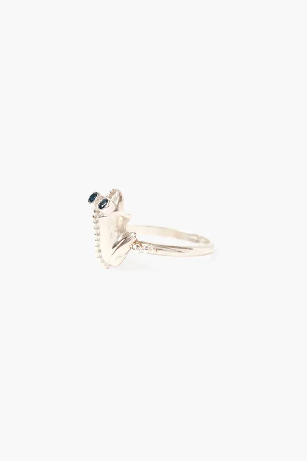 Chan Luu Rings Coqui Frog Ring Silver 8211 Women