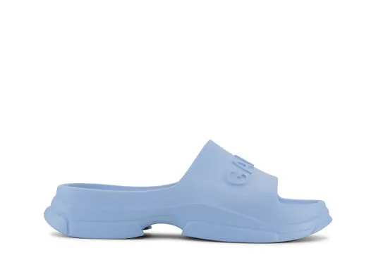 ClothingAccessoriesShoes GANNI Flats Blue Pool Slide Sandals Baby Blue