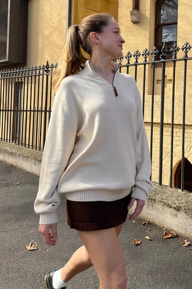 Clothing Aleah Sweater Brandy Melville COTTON