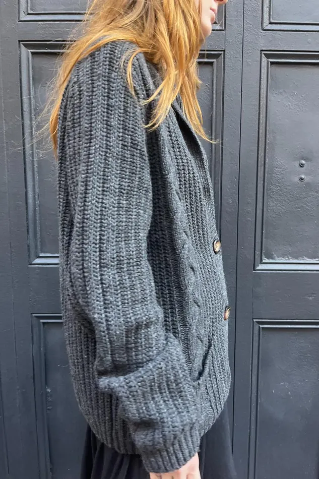 Clothing Autumn Wool Cable Knit Cardigan Brandy Melville SWEATERS