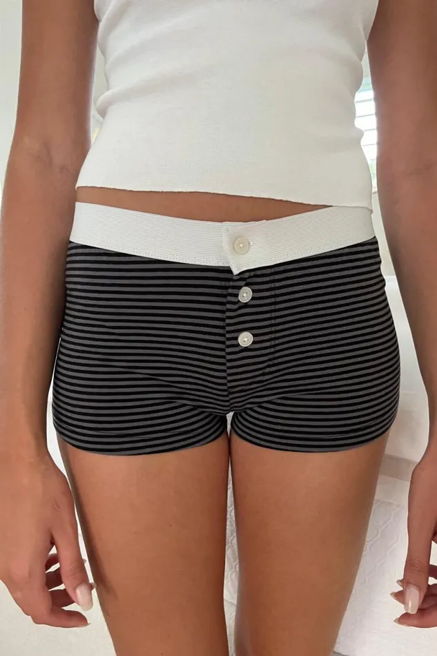 Clothing Boy Short Stripe Underwear Brandy Melville STRIPES