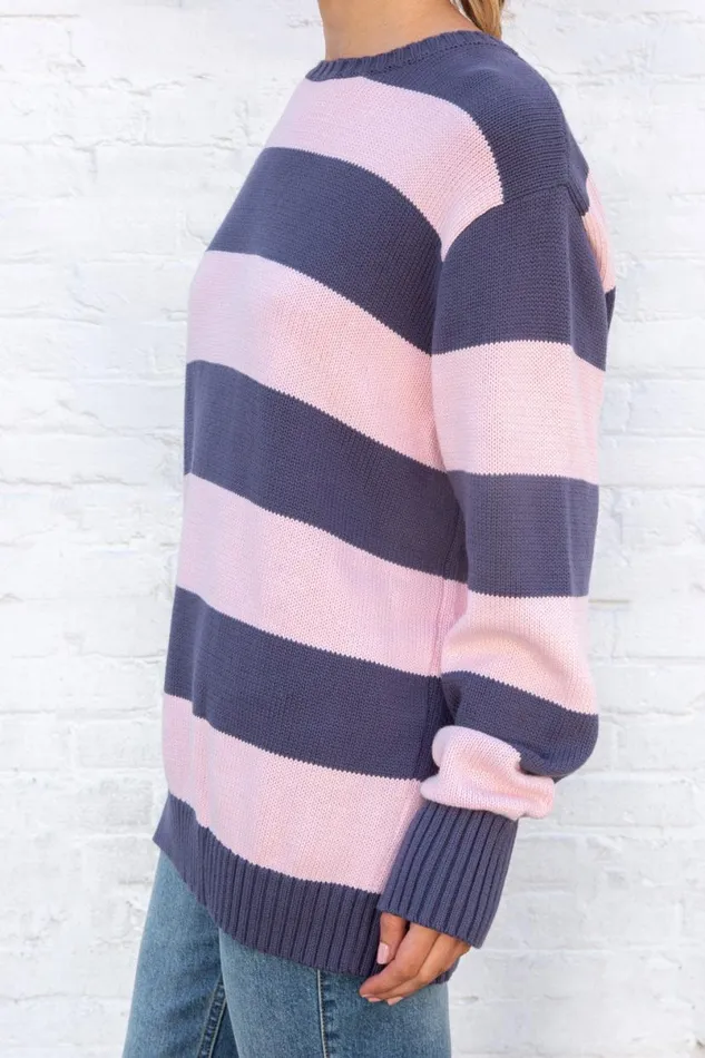 Clothing Brianna Cotton Thick Stripe Sweater Brandy Melville SWEATERS