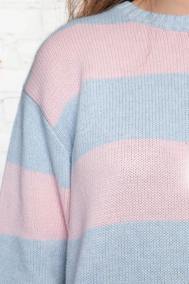 Clothing Brianna Cotton Thick Stripe Sweater Brandy Melville SWEATERS