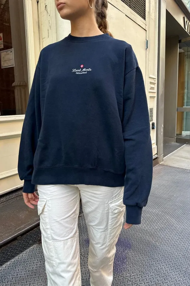 Clothing Erica Saint Moritz Sweatshirt Brandy Melville SWEATPANTS and SWEATSHIRTS