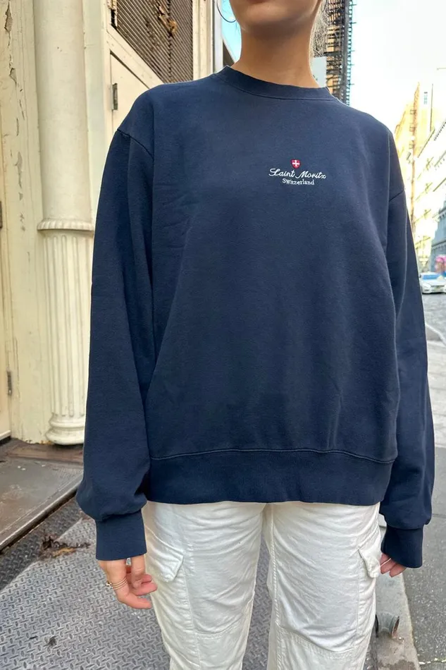 Clothing Erica Saint Moritz Sweatshirt Brandy Melville SWEATPANTS and SWEATSHIRTS
