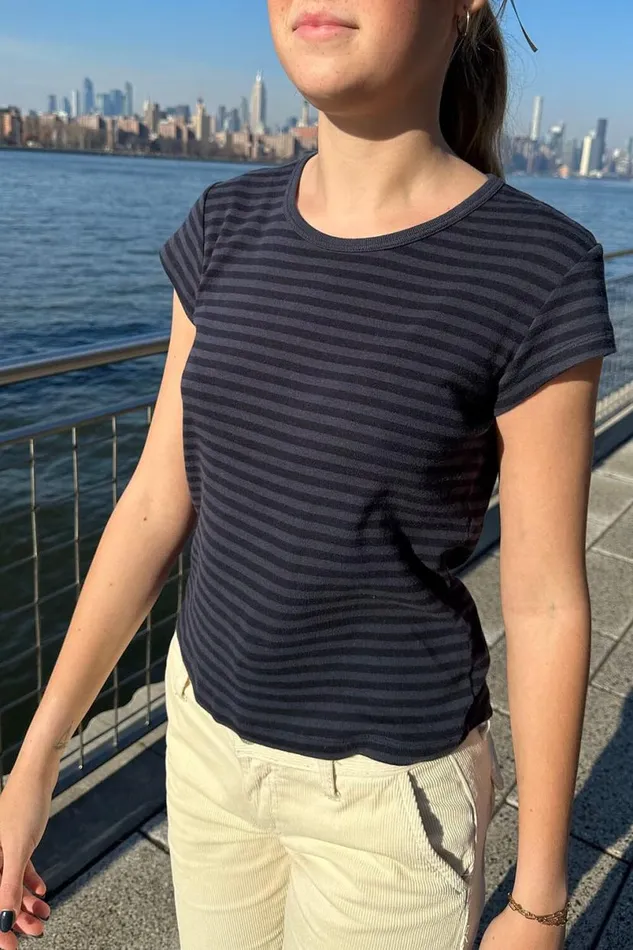 Clothing Hailie Stripe Top Brandy Melville STRIPES
