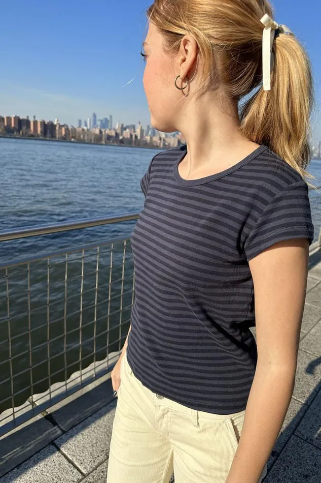 Clothing Hailie Stripe Top Brandy Melville STRIPES