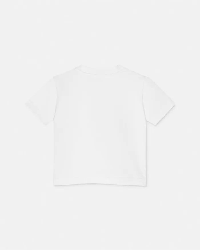Clothing Kids Versace Medusa Milano Baby TShirt White
