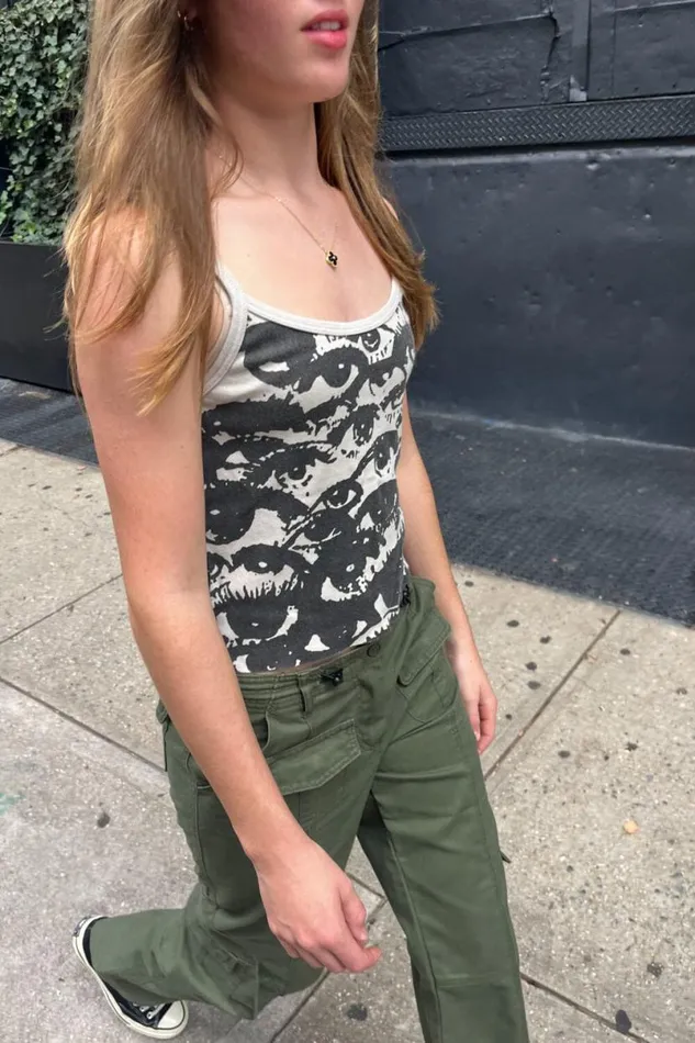 Clothing Skylar Eyes Tank Brandy Melville MATCHING SETS