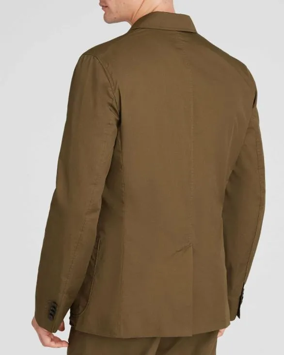 Club Monaco Blazers and Suiting Soft Twill Blazer Olive Drab 8211 Men