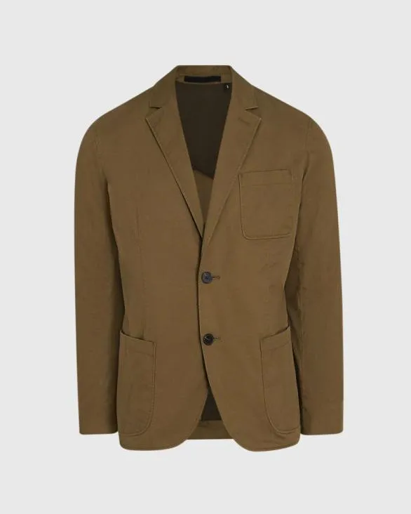 Club Monaco Blazers and Suiting Soft Twill Blazer Olive Drab 8211 Men